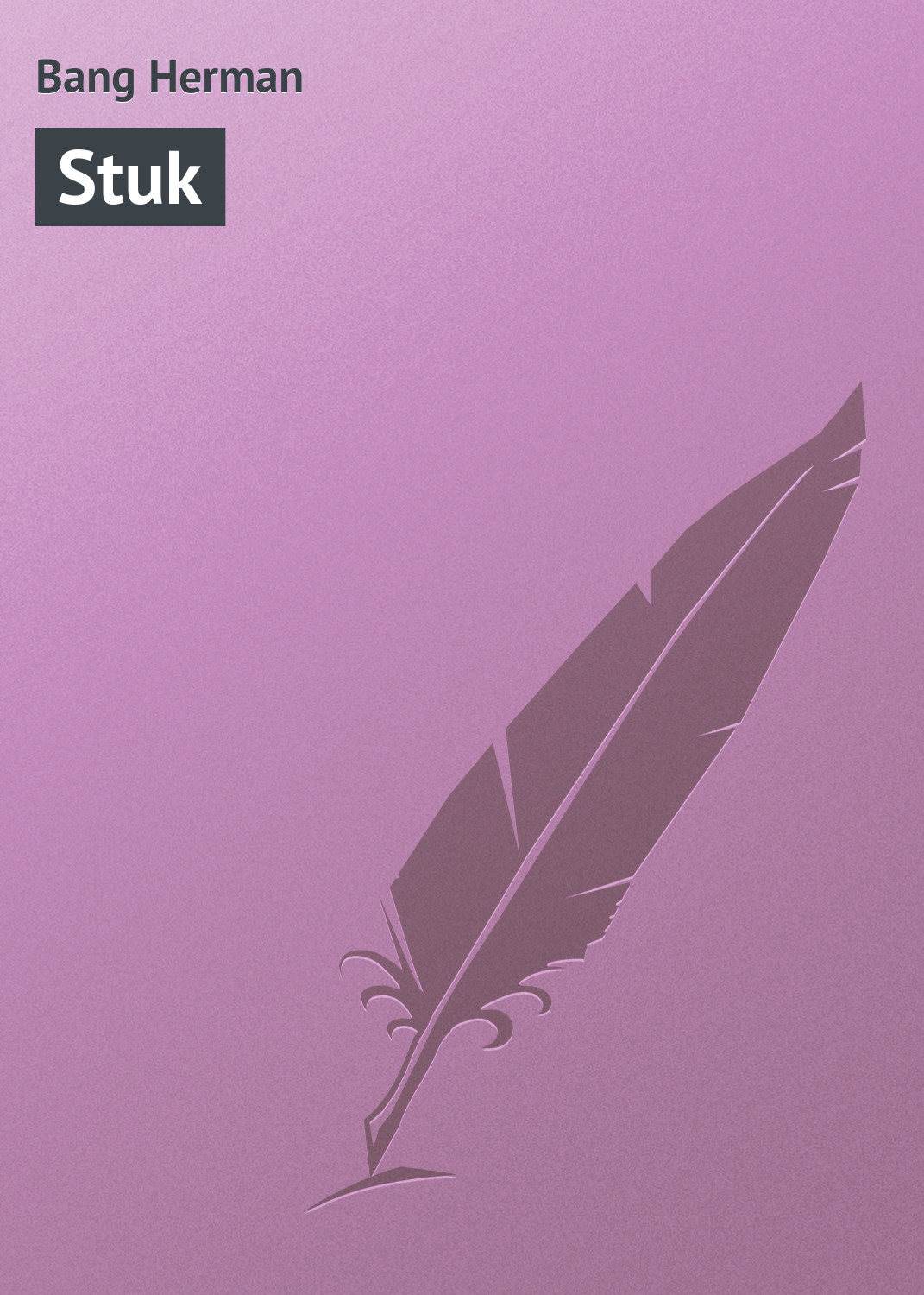 Обложка книги «Stuk»