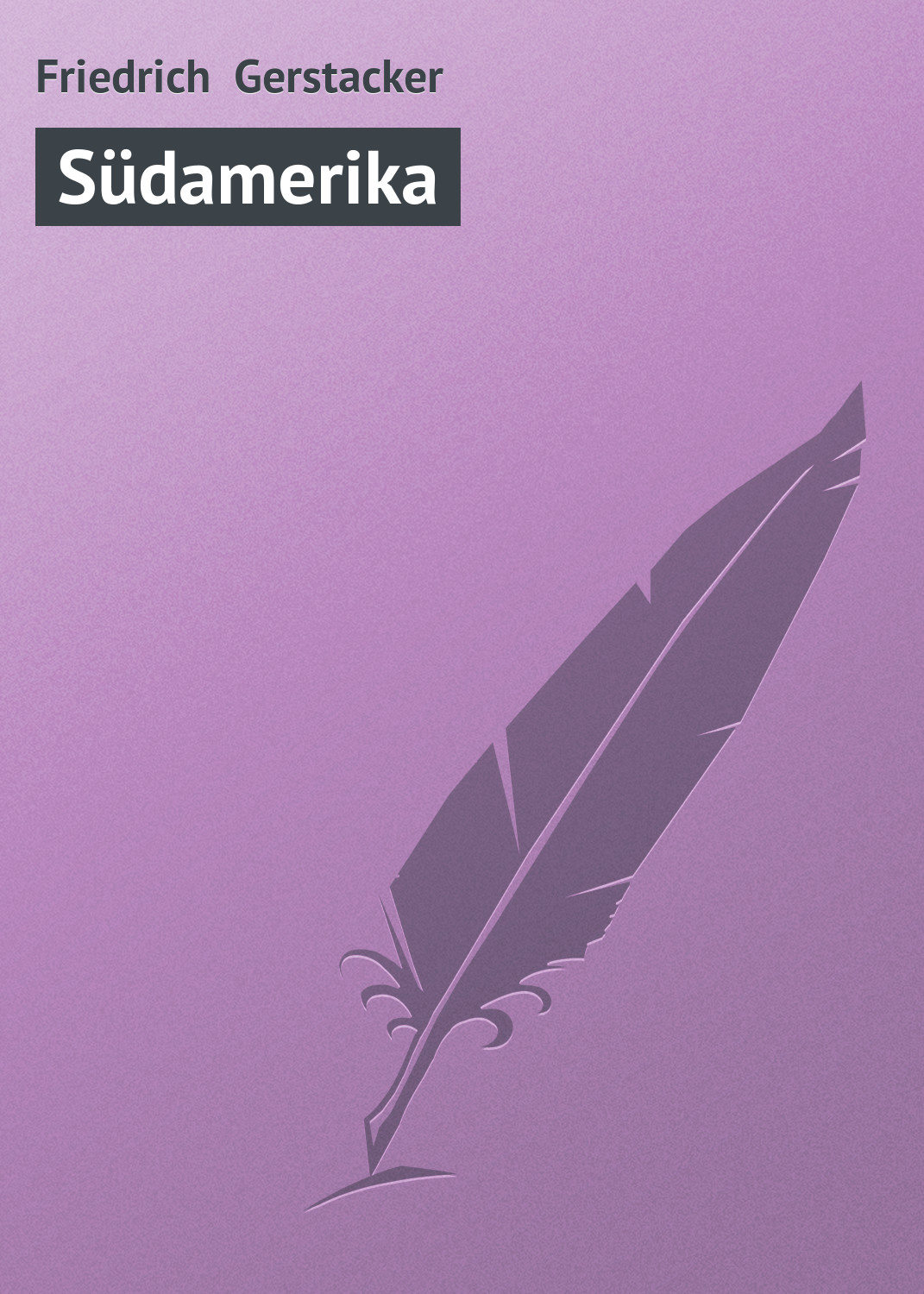 Обложка книги «Südamerika»