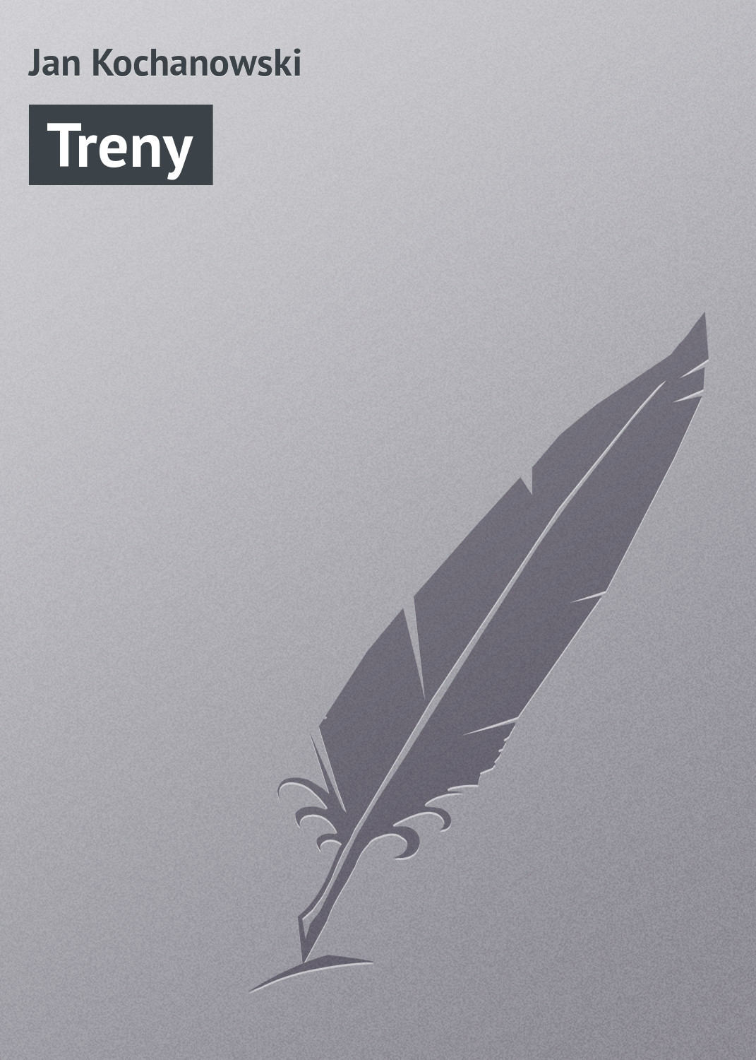 Обложка книги «Treny»