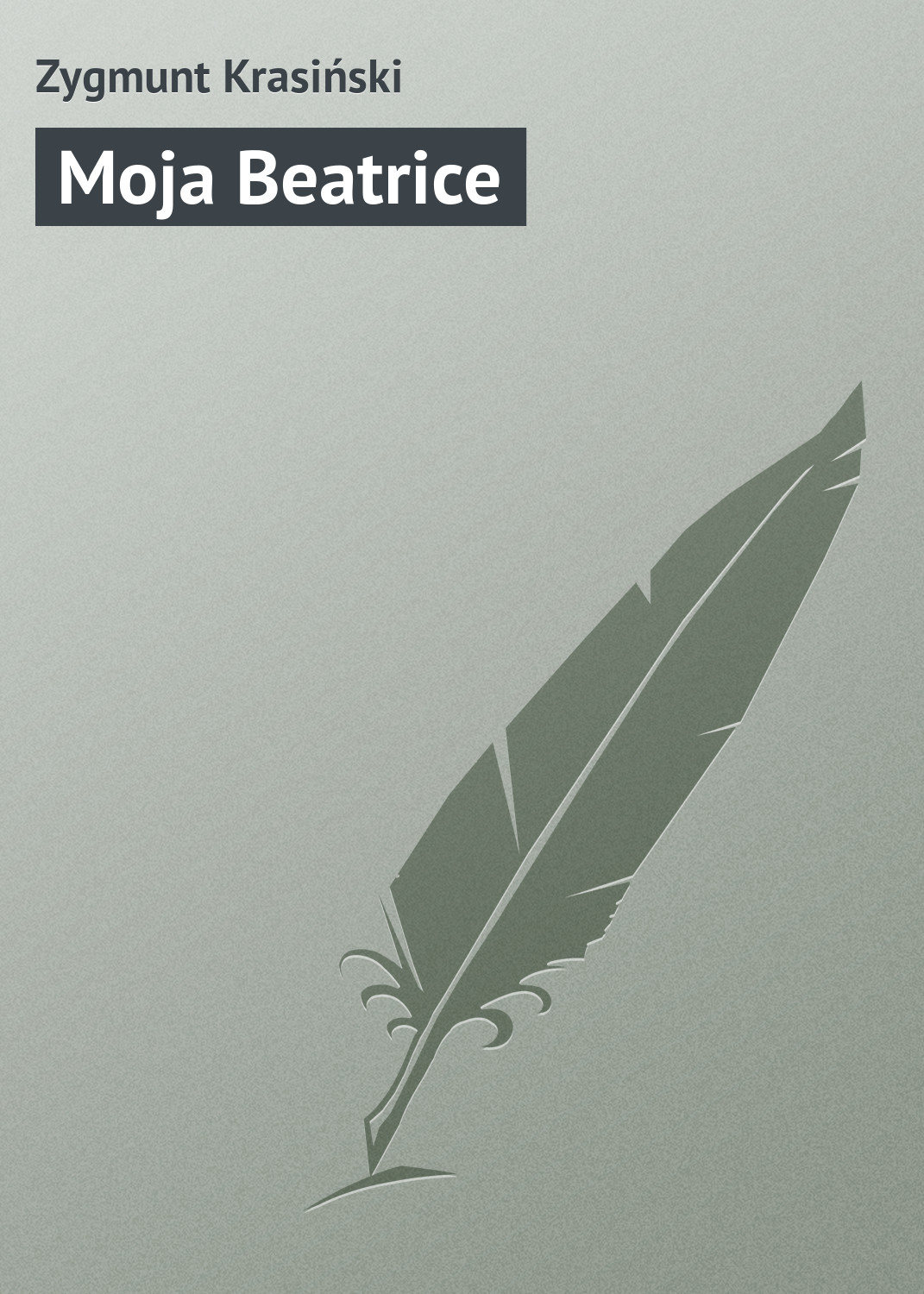 Обложка книги «Moja Beatrice»