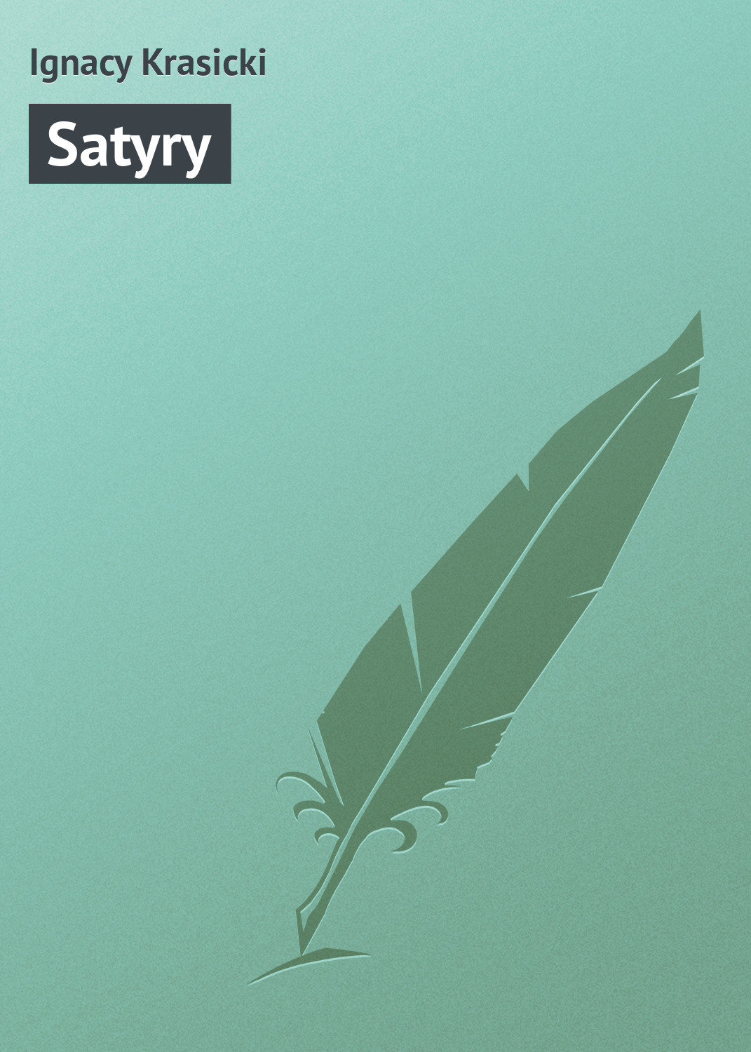 Обложка книги «Satyry»