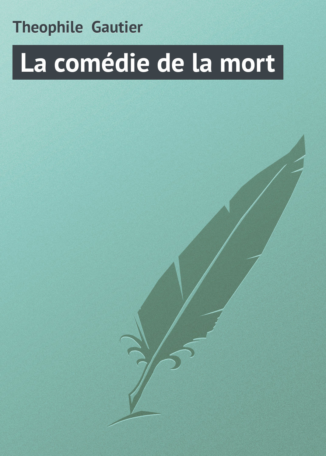 Обложка книги «La comédie de la mort»
