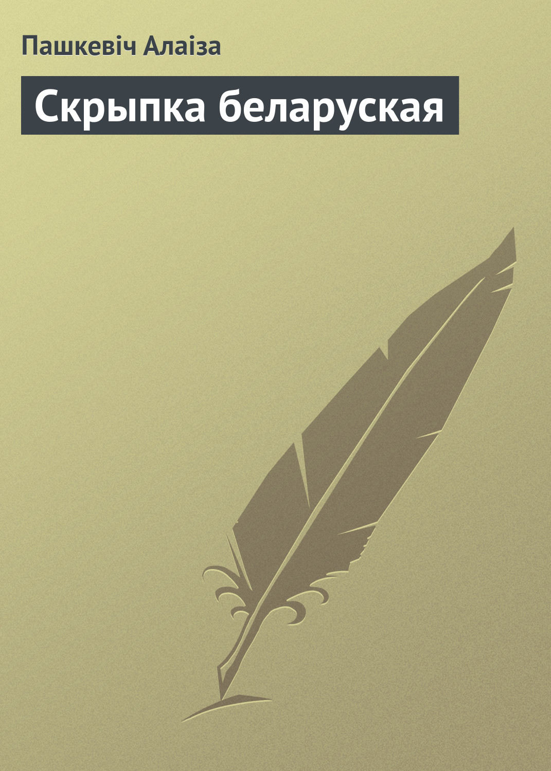 Обложка книги «Скрыпка беларуская»