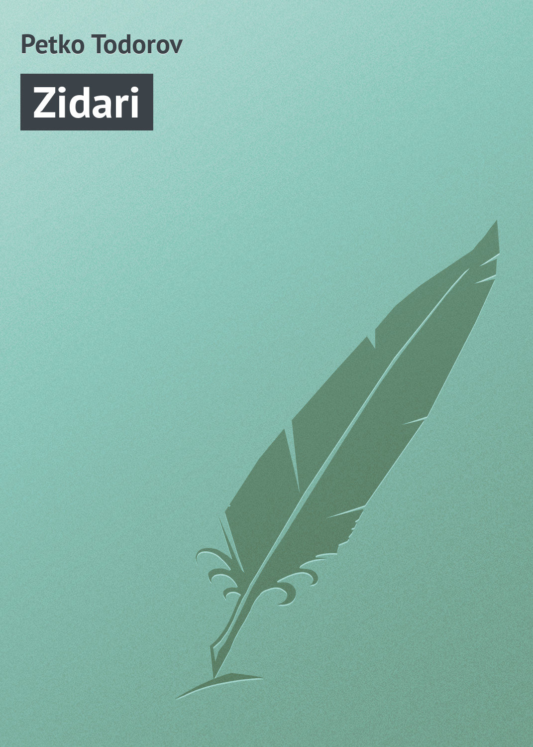 Обложка книги «Zidari»