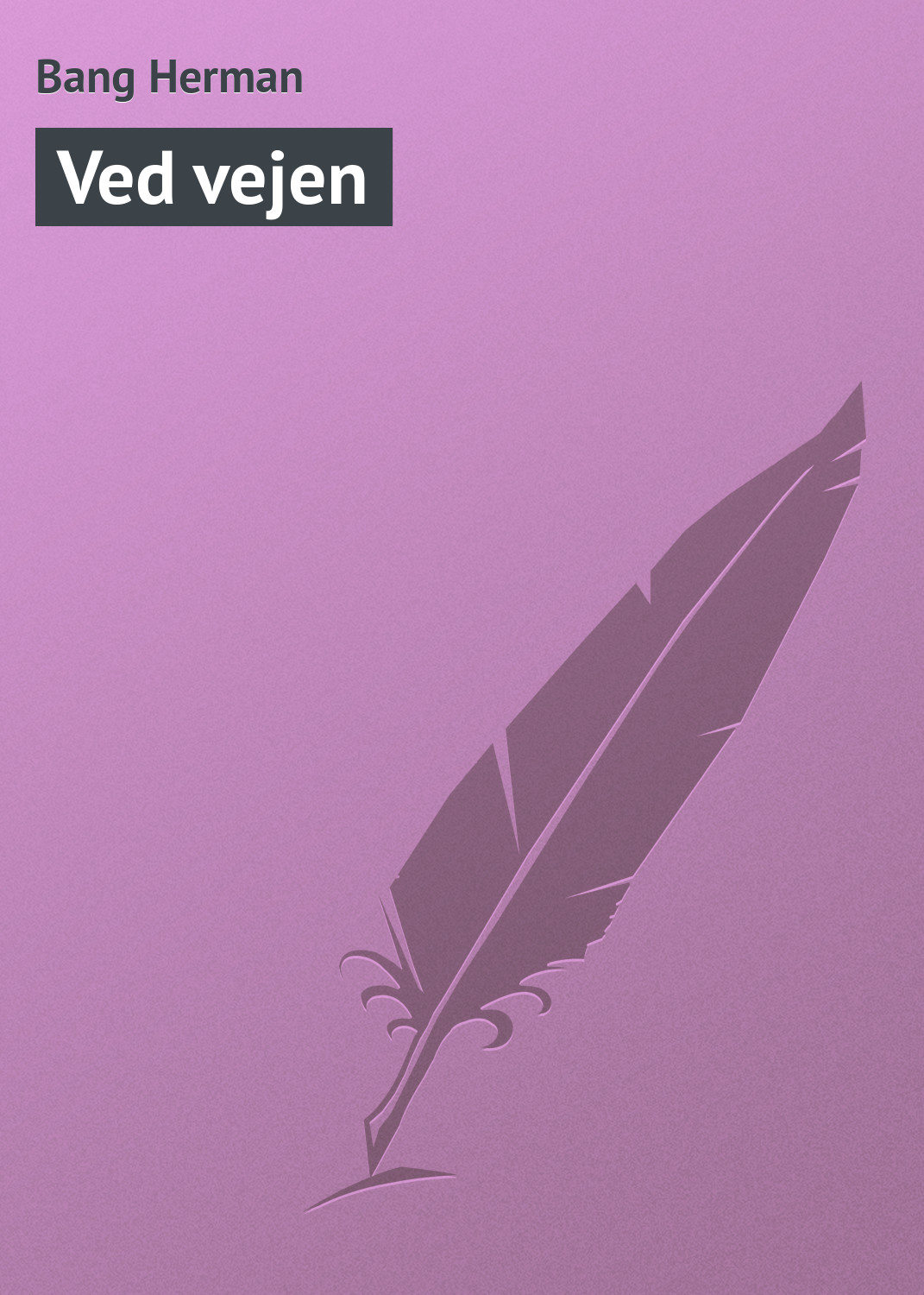 Обложка книги «Ved vejen»