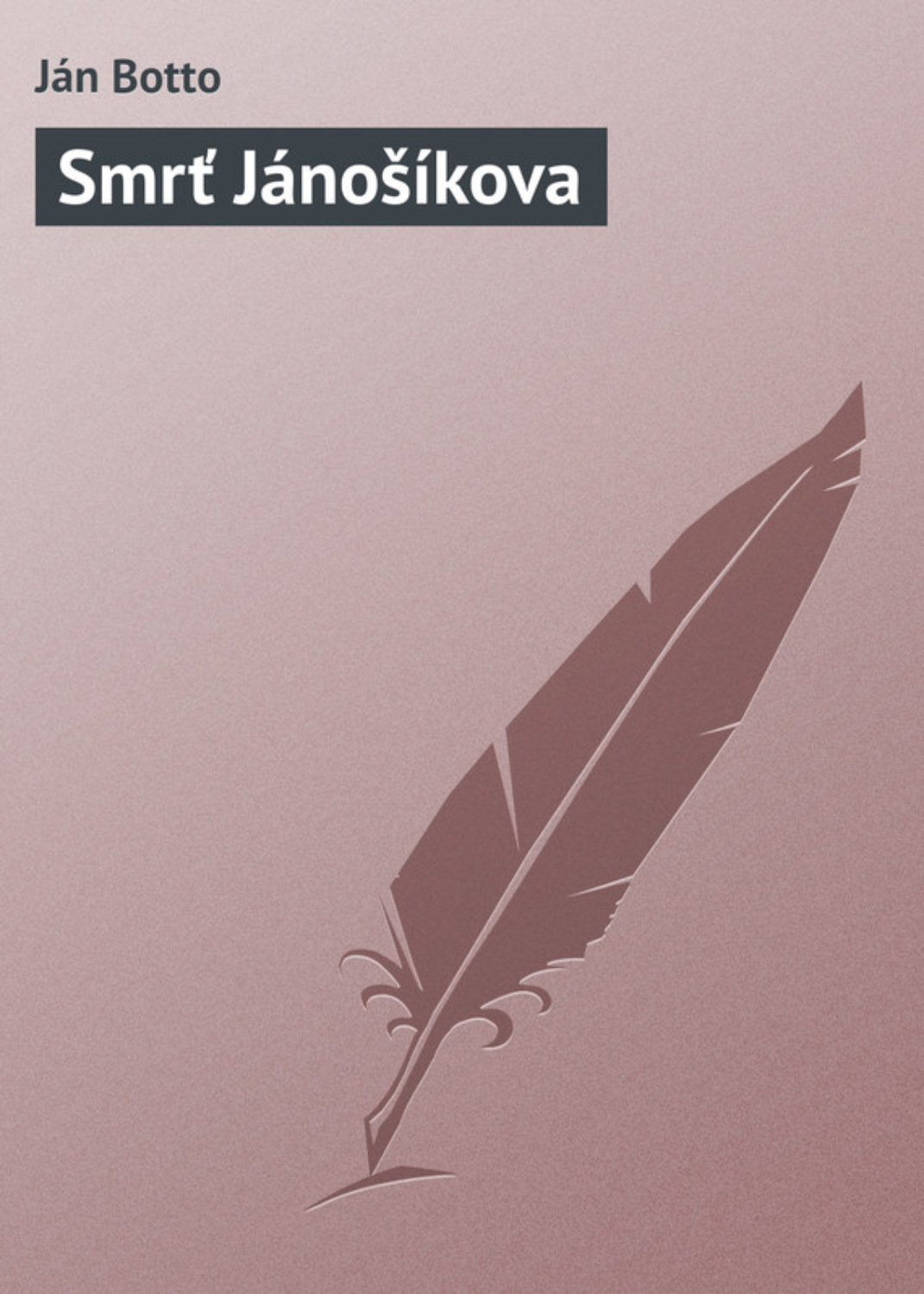 Обложка книги «Smrť Jánošíkova»