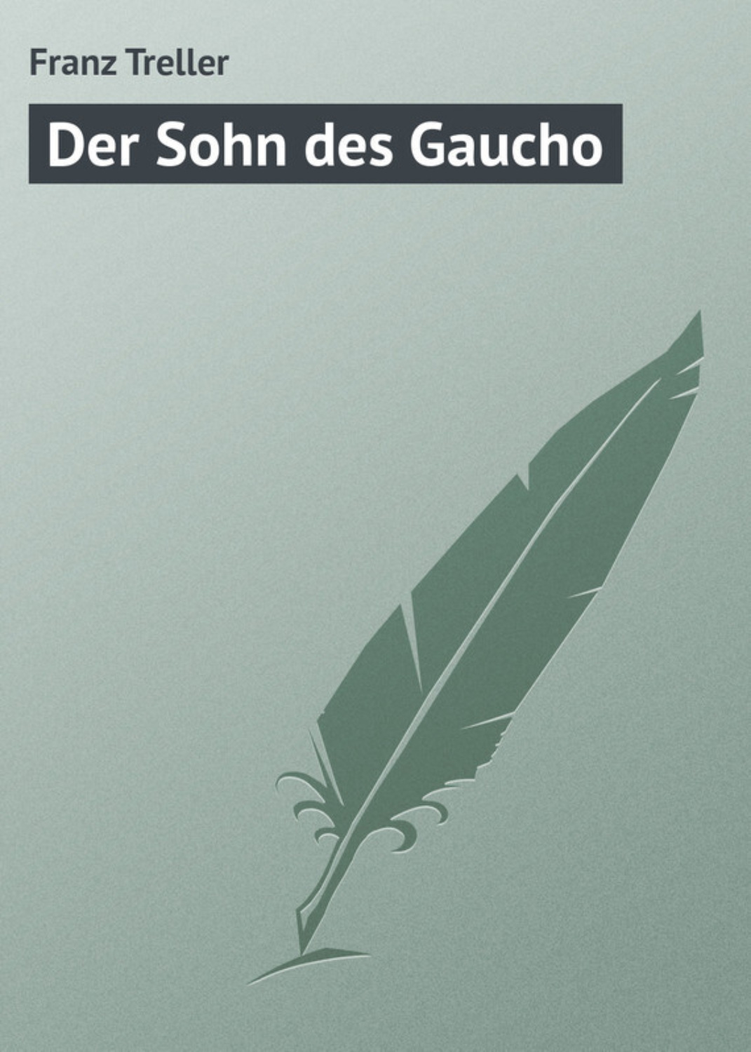 Обложка книги «Der Sohn des Gaucho»