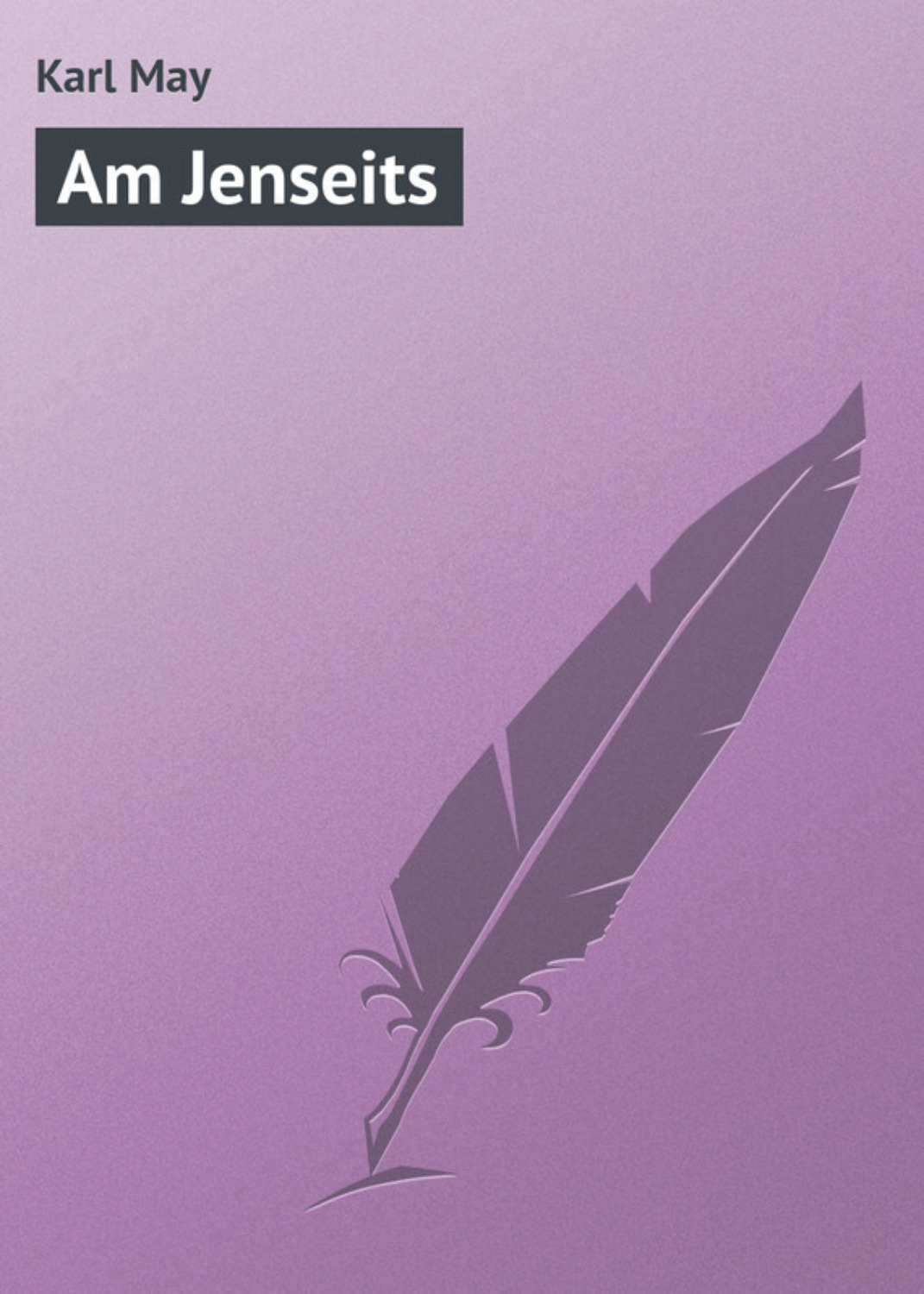 Обложка книги «Am Jenseits»