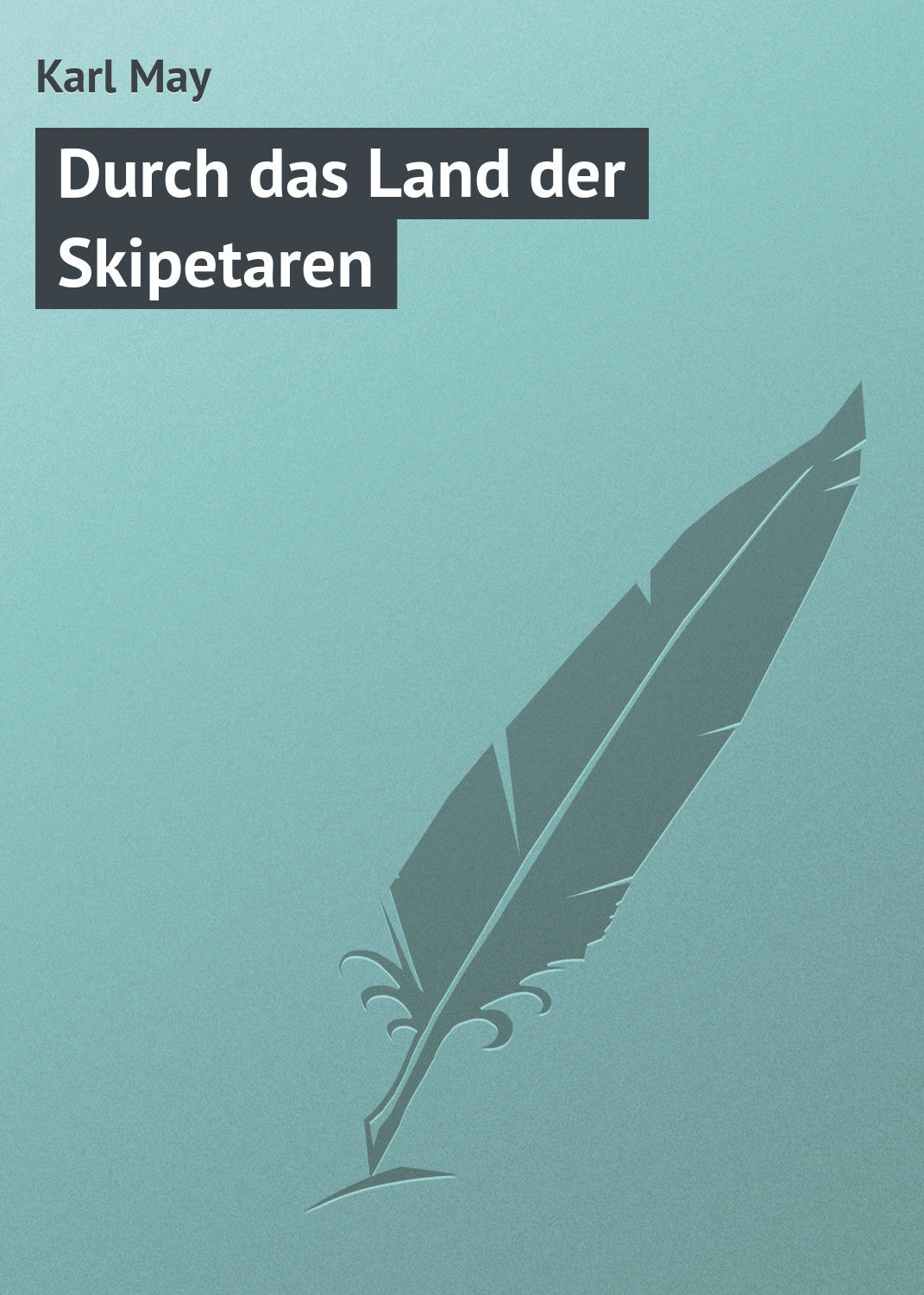 Обложка книги «Durch das Land der Skipetaren»