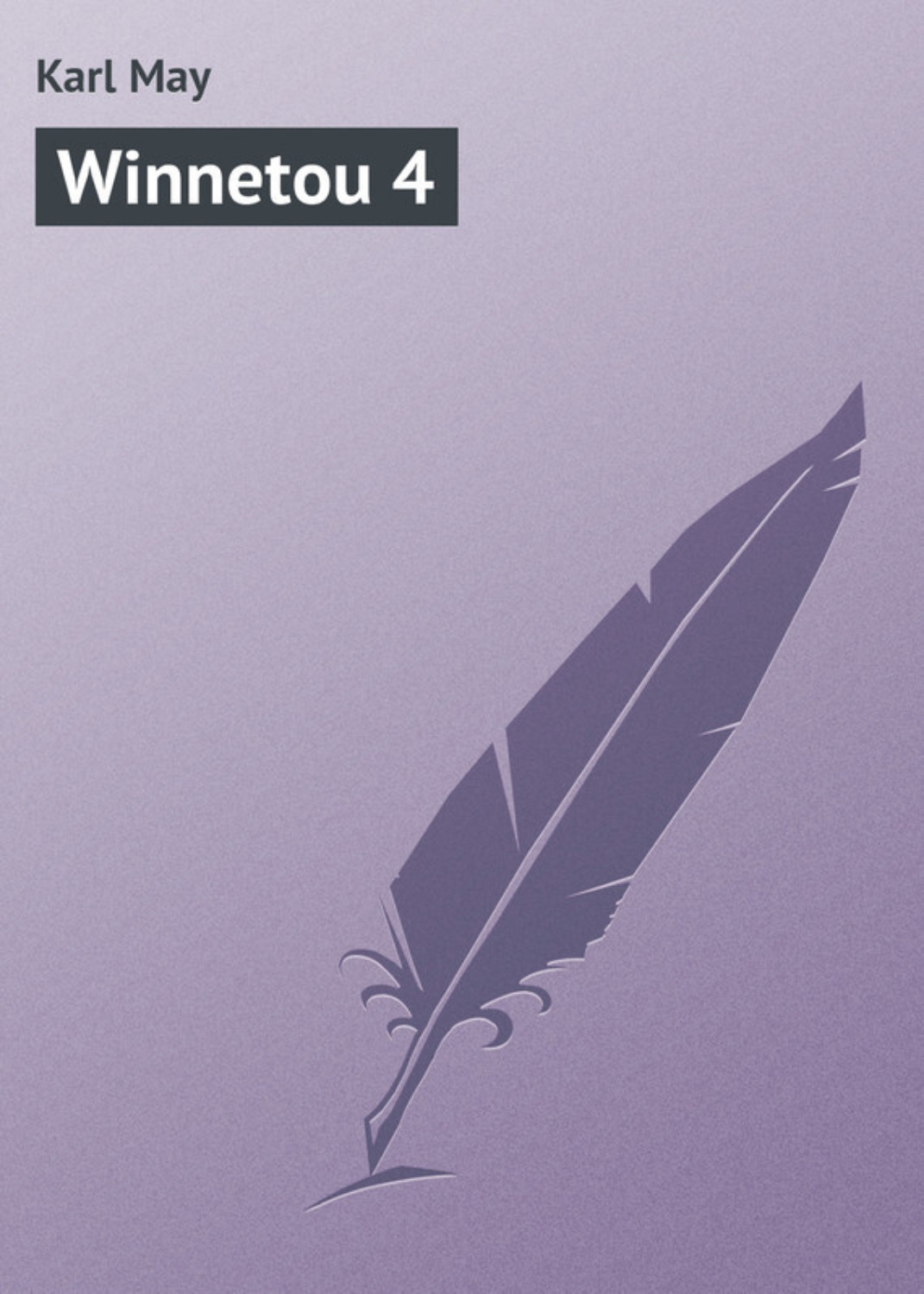 Обложка книги «Winnetou 4»