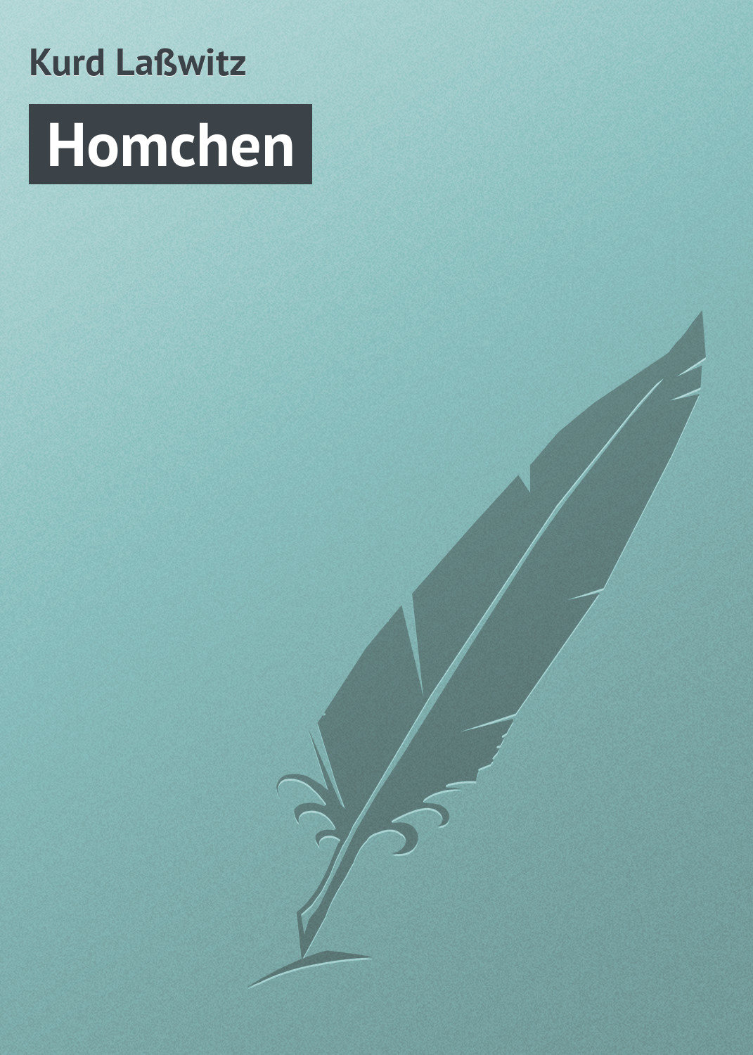 Обложка книги «Homchen»