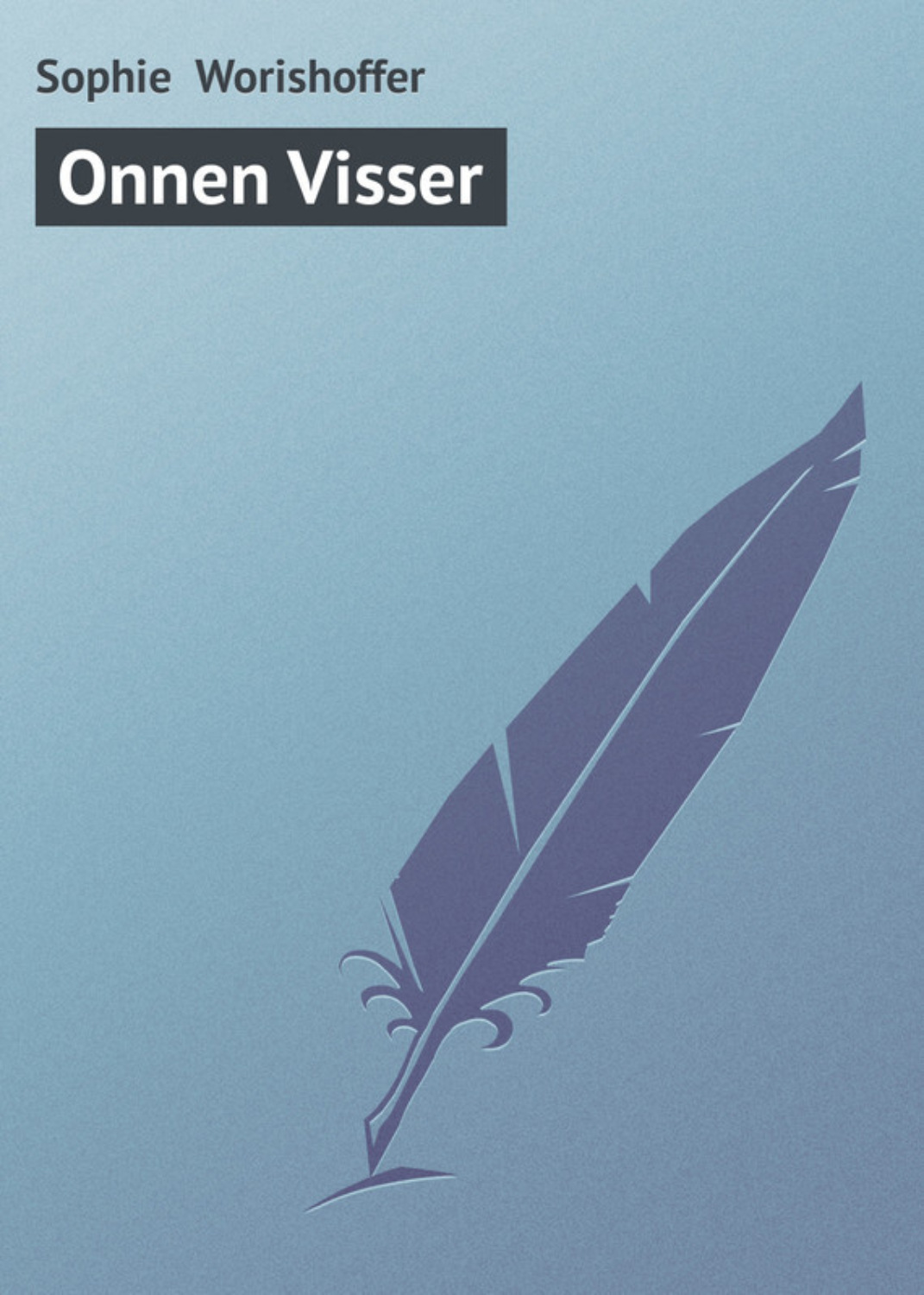 Обложка книги «Onnen Visser»