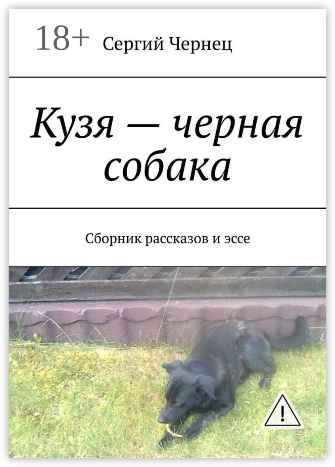 Обложка книги «Кузя – черная собака. Сборник рассказов и эссе»
