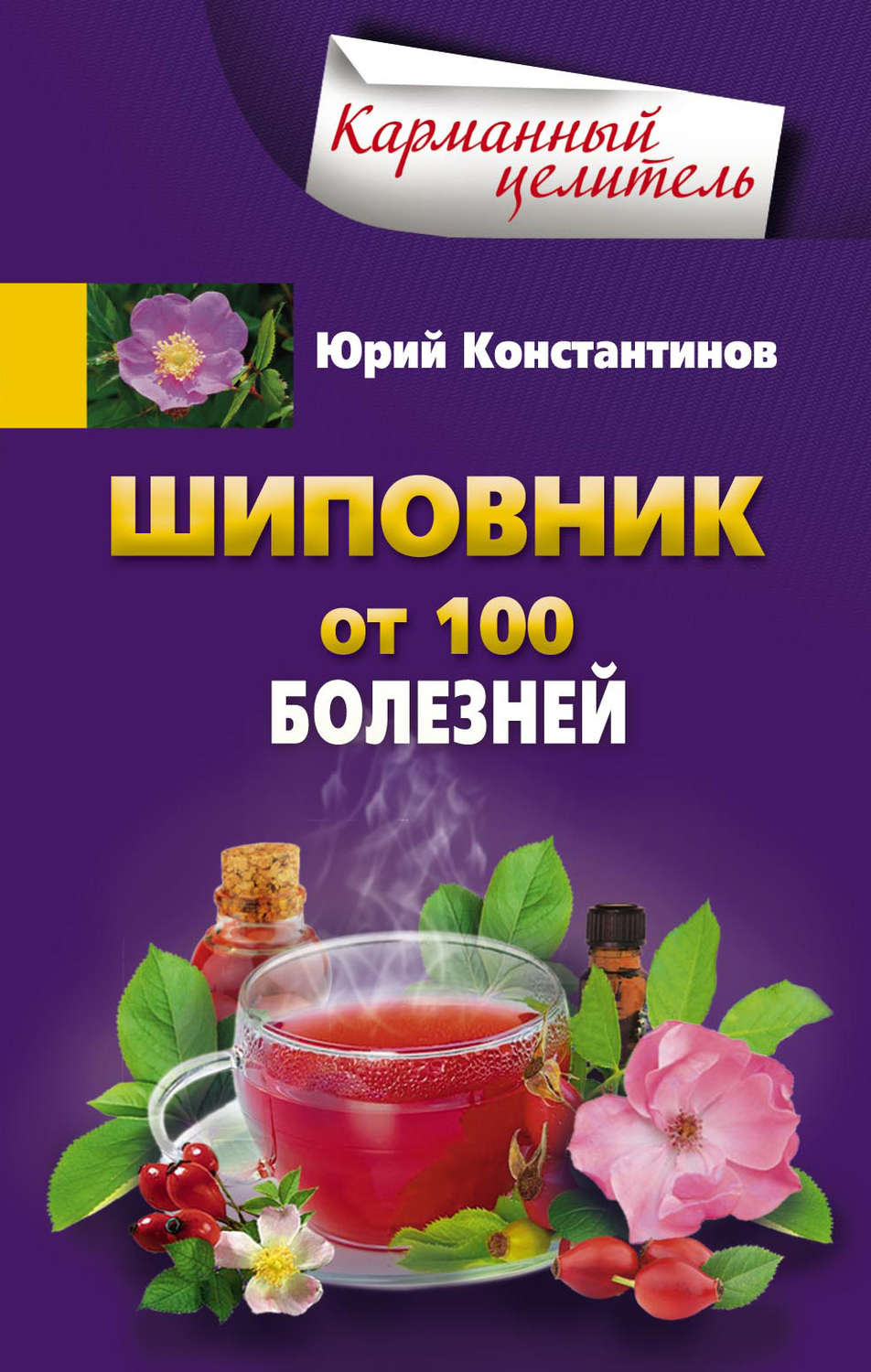 Обложка книги «Шиповник. От 100 болезней»