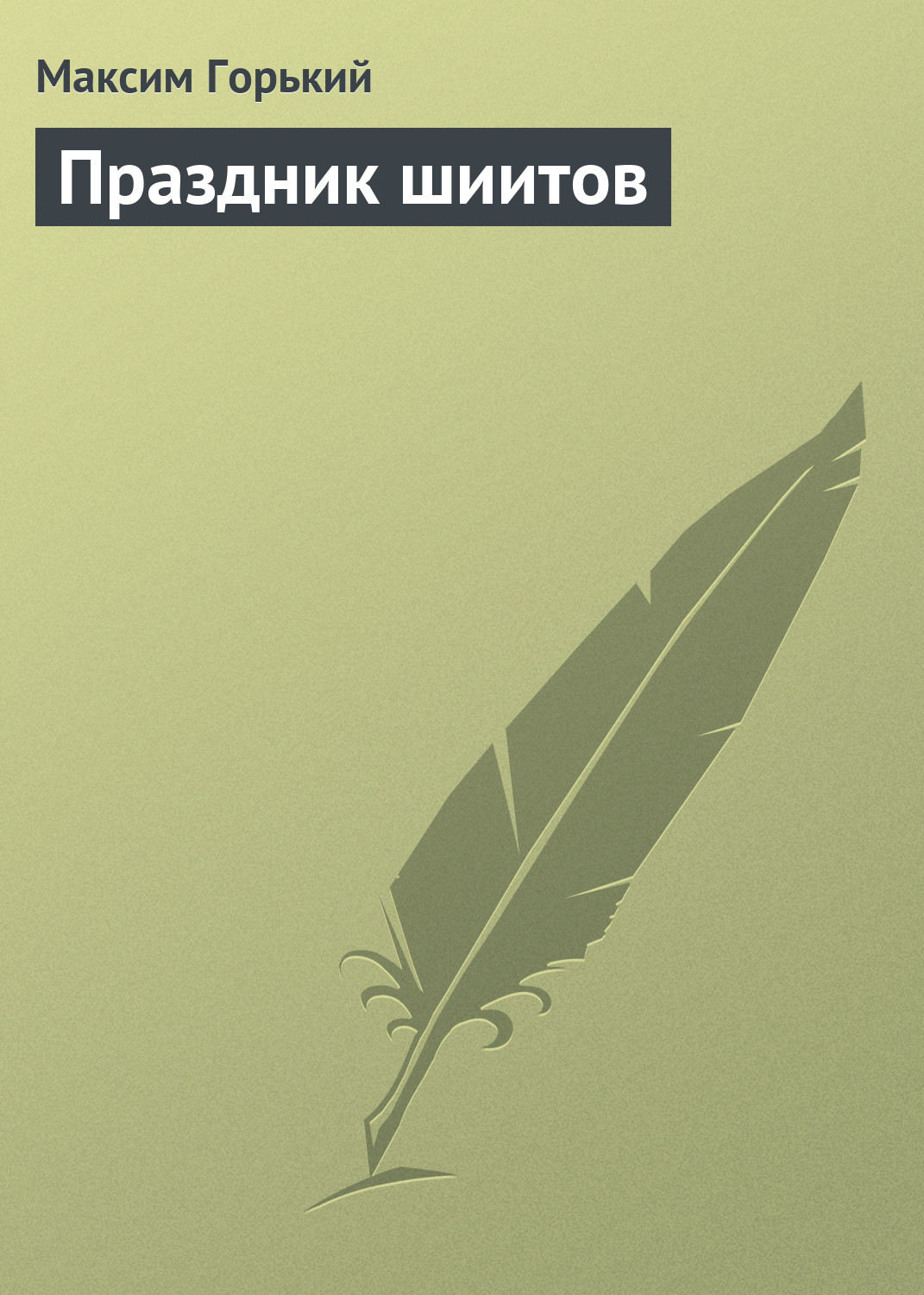 Обложка книги «Праздник шиитов»