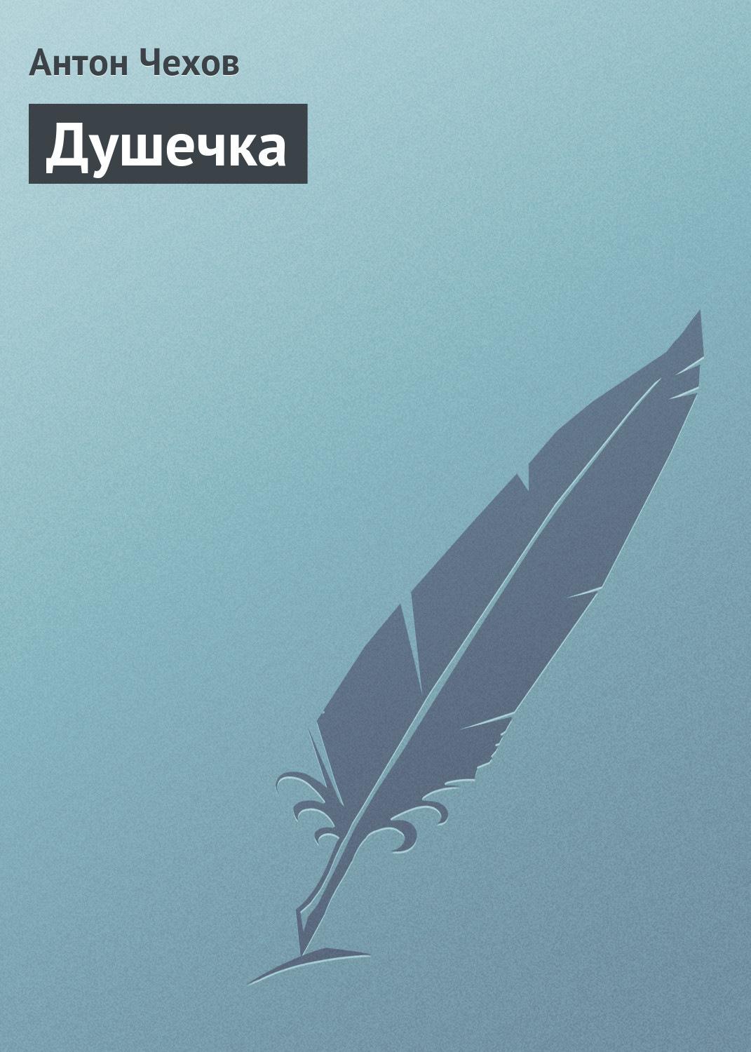 Обложка книги «Душечка»