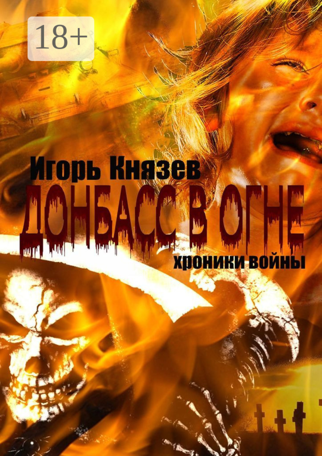 Обложка книги «Донбасс в огне. Хроники войны»
