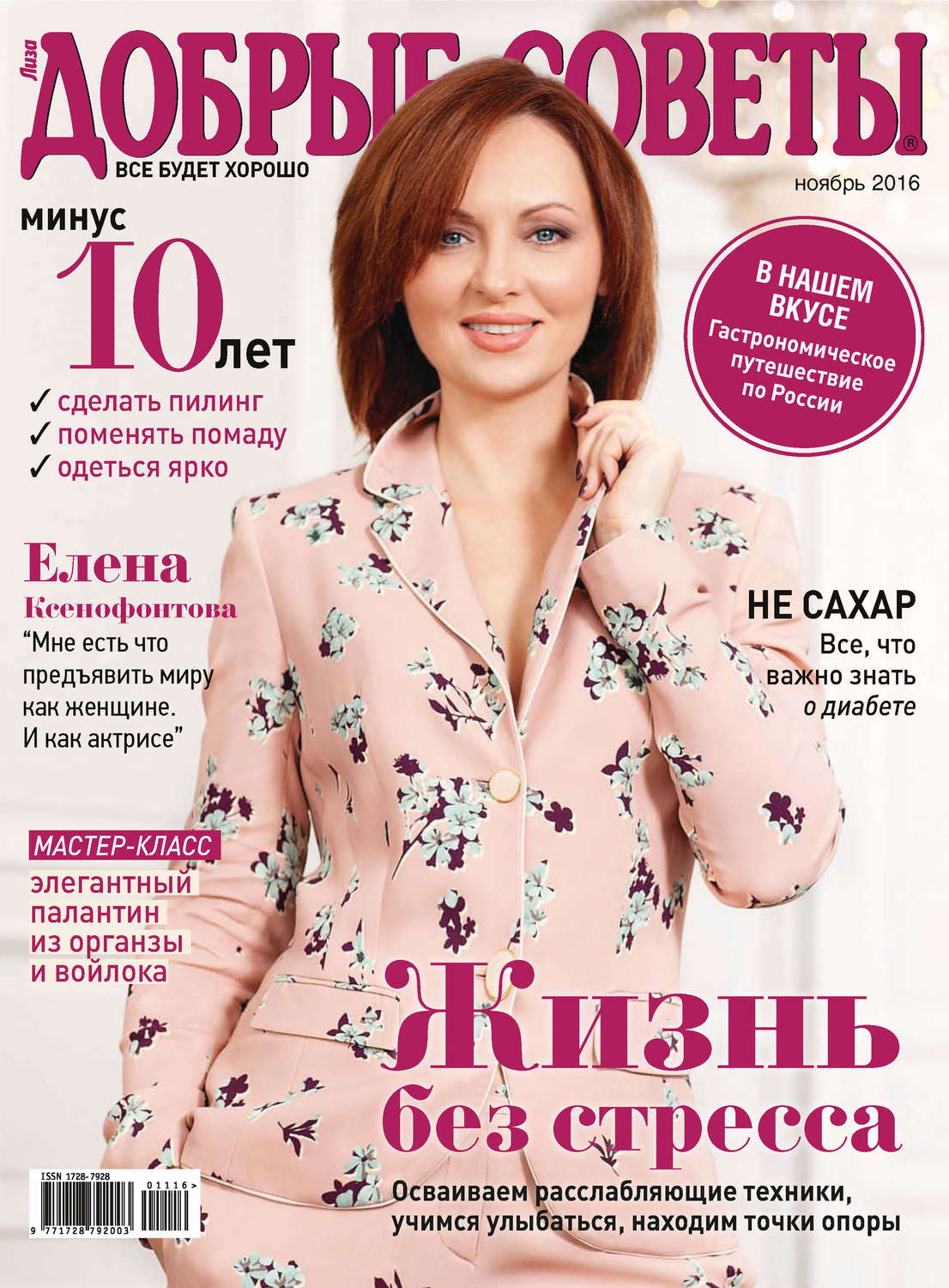 Обложка книги «Добрые советы №11/2016»