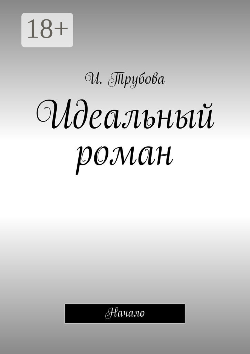 Обложка книги «Идеальный роман. Начало»