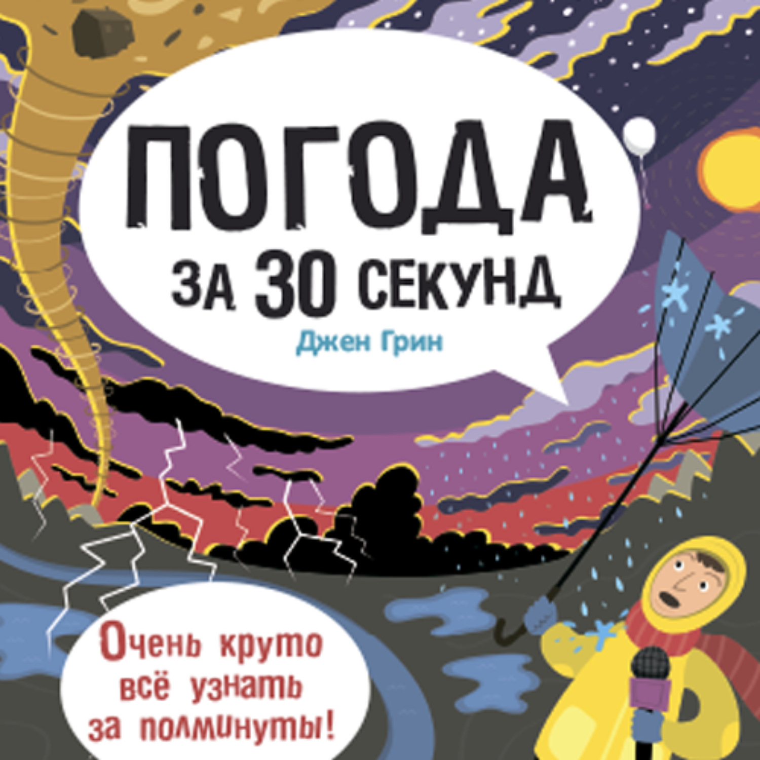 Обложка книги «Погода за 30 секунд»
