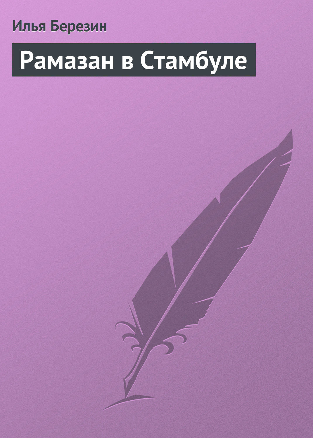 Обложка книги «Рамазан в Стамбуле»