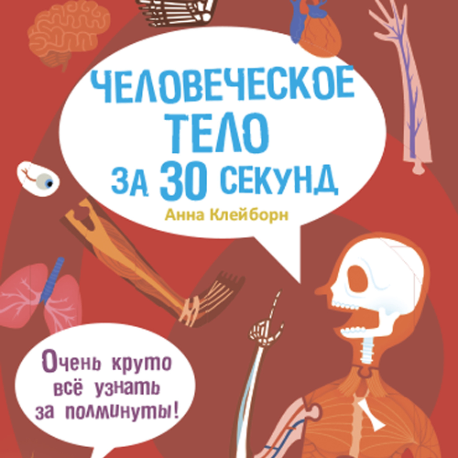 Обложка книги «Человеческое тело за 30 секунд»