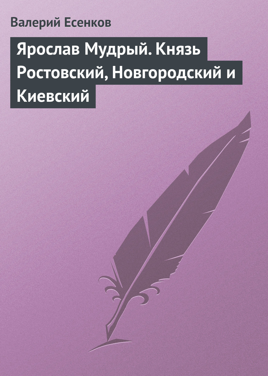 Обложка книги «Ярослав Мудрый. Князь Ростовский, Новгородский и Киевский»