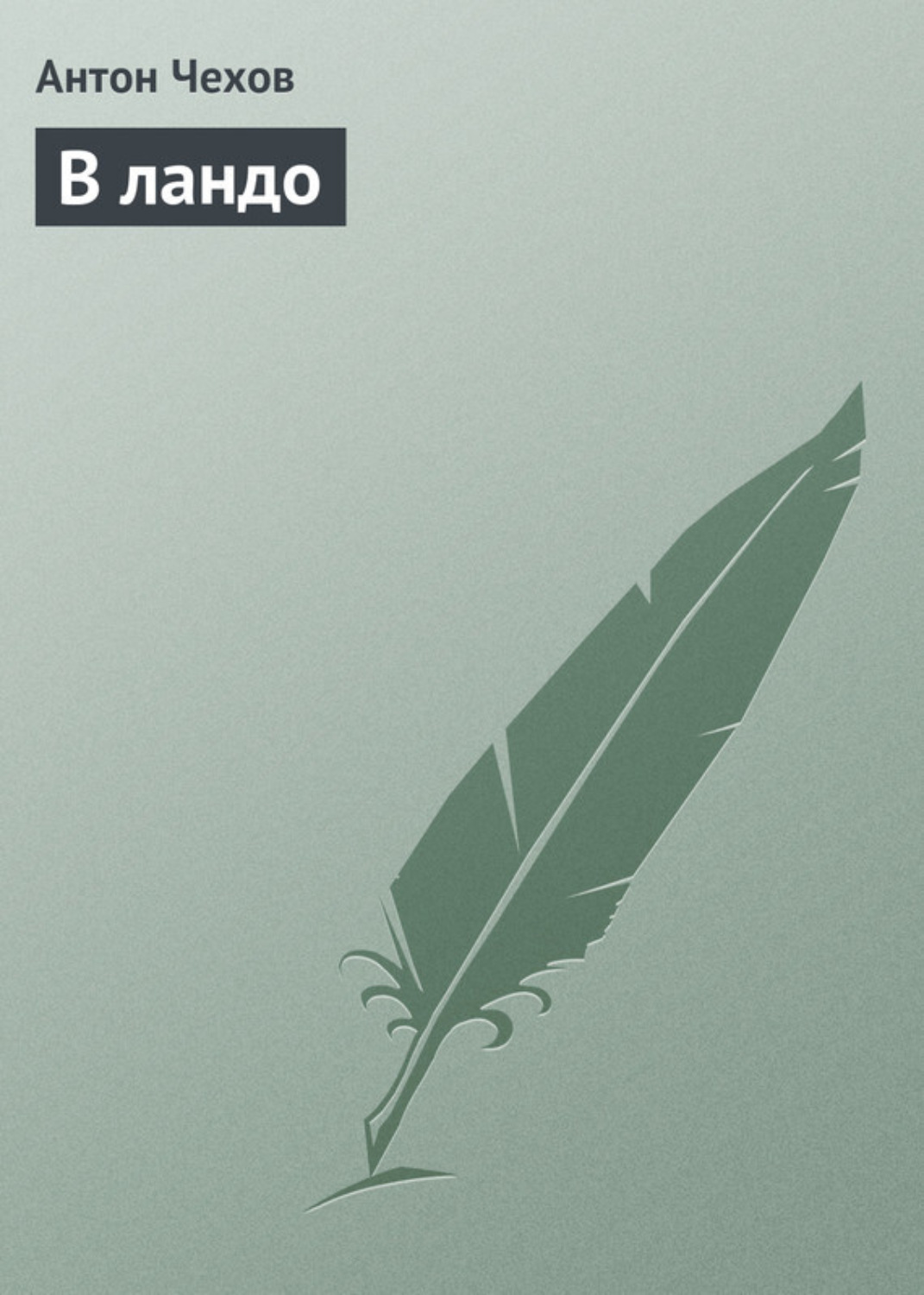 Обложка книги «В ландо»