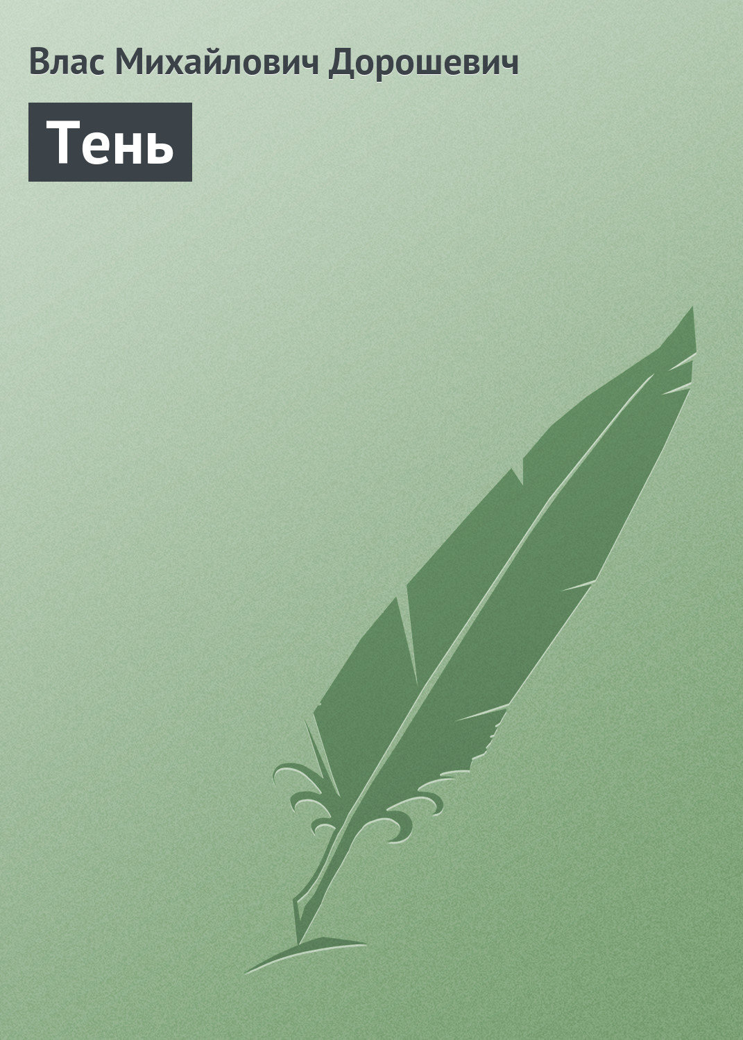 Обложка книги «Тень»