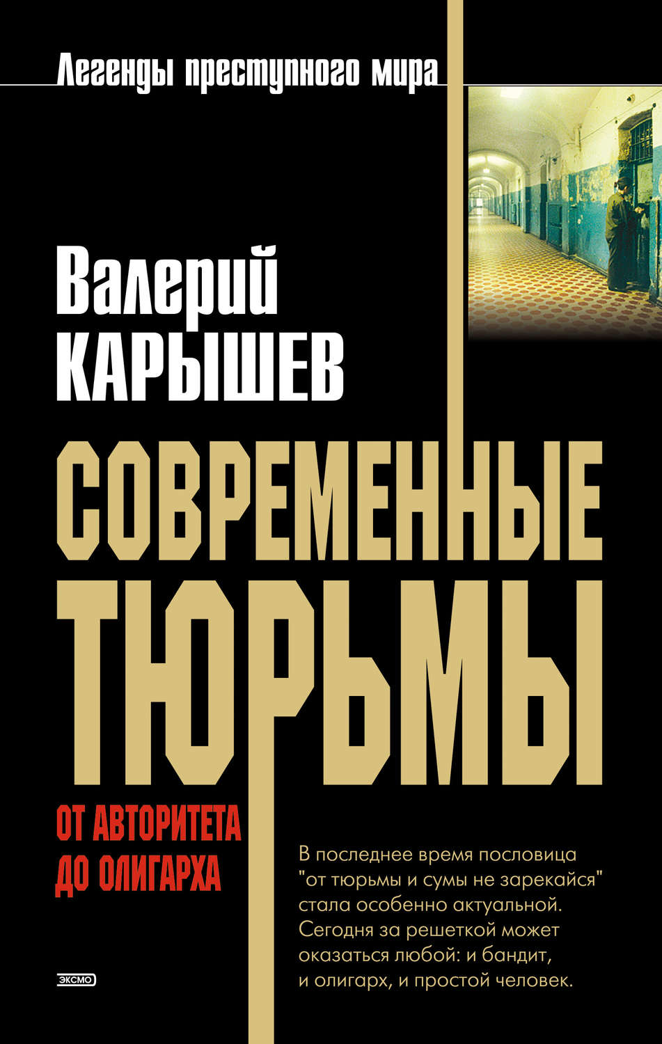 Обложка книги «Современные тюрьмы. От авторитета до олигарха»
