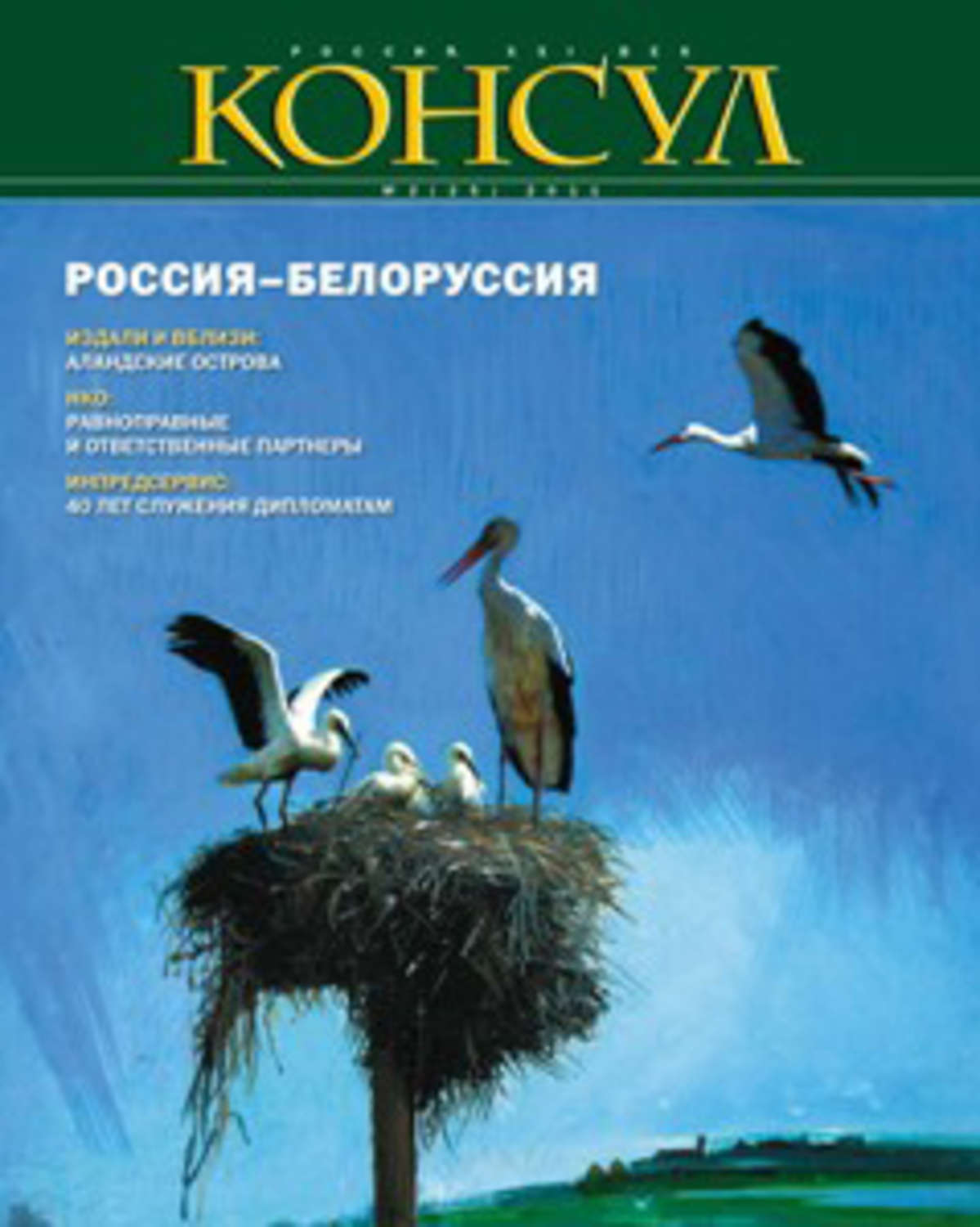 Обложка книги «Журнал «Консул» № 2 (25) 2011»