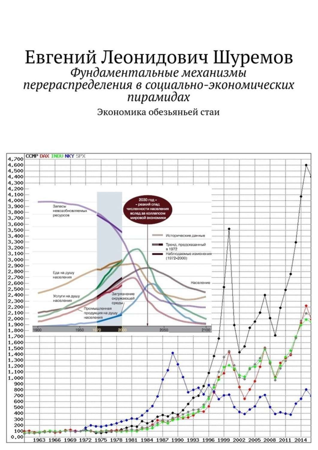Обложка книги «Фундаментальные механизмы перераспределения в социально-экономических пирамидах. Экономика обезьяньей стаи»