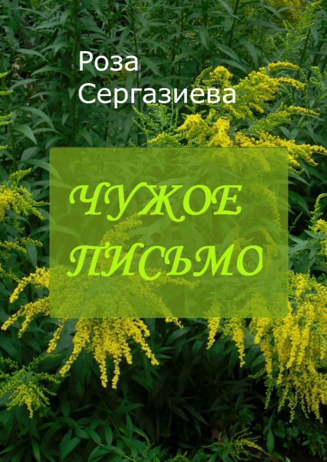 Обложка книги «Чужое письмо. Серия «Аквамарин»»