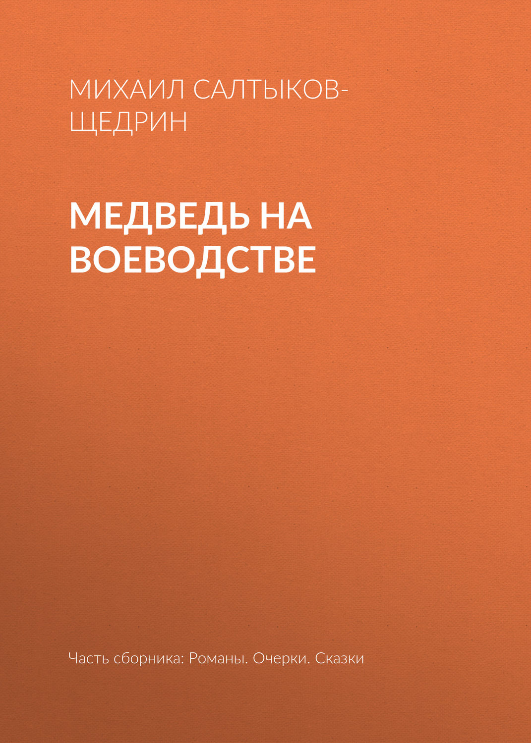 Обложка книги «Медведь на воеводстве»