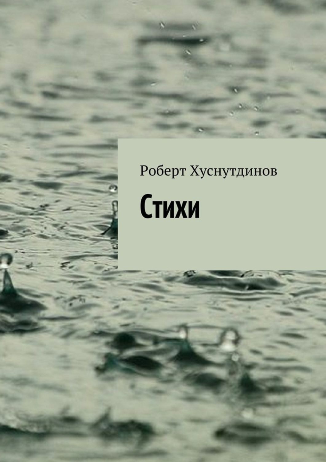 Обложка книги «Стихи»