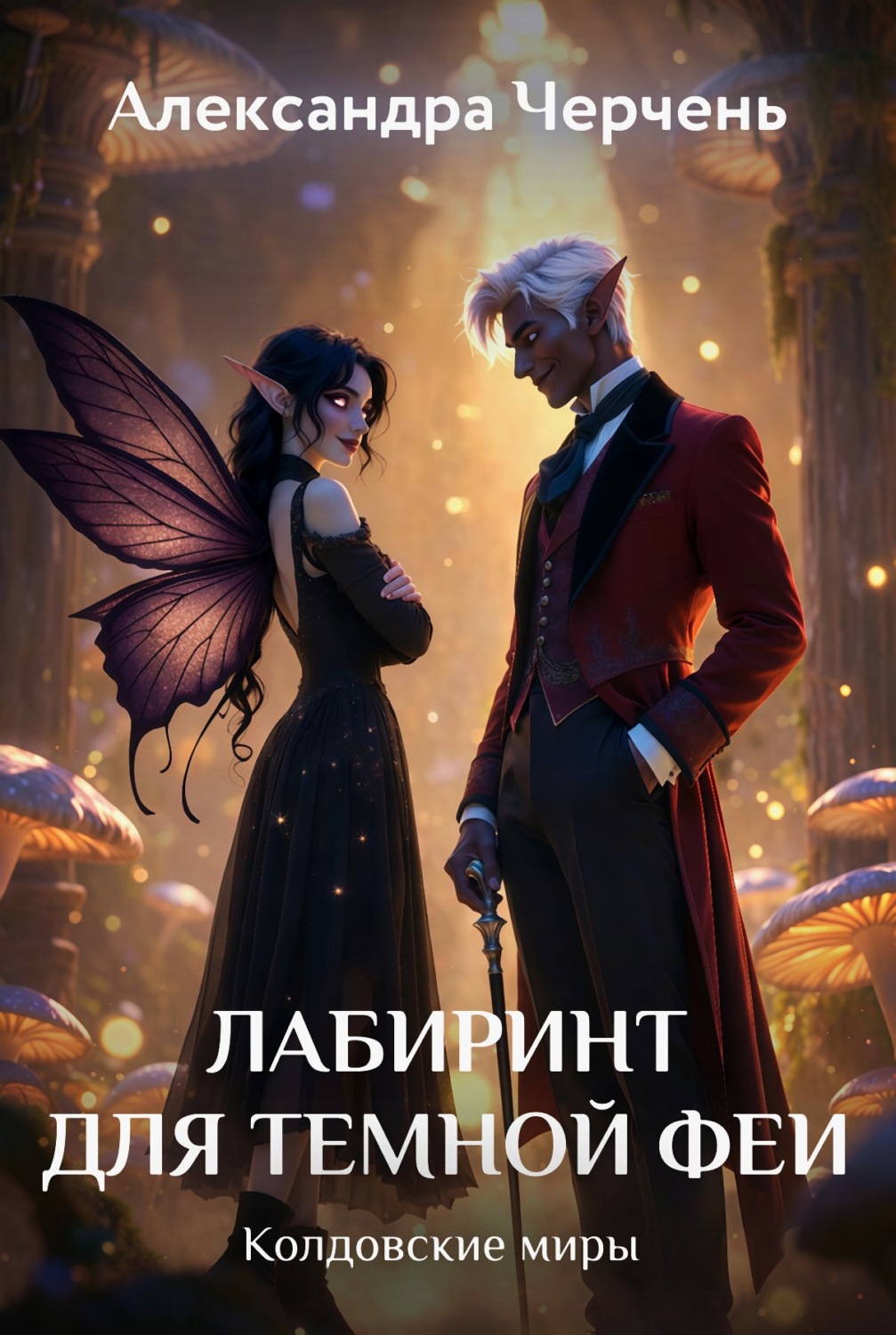 Обложка книги «Лабиринт для темной феи»
