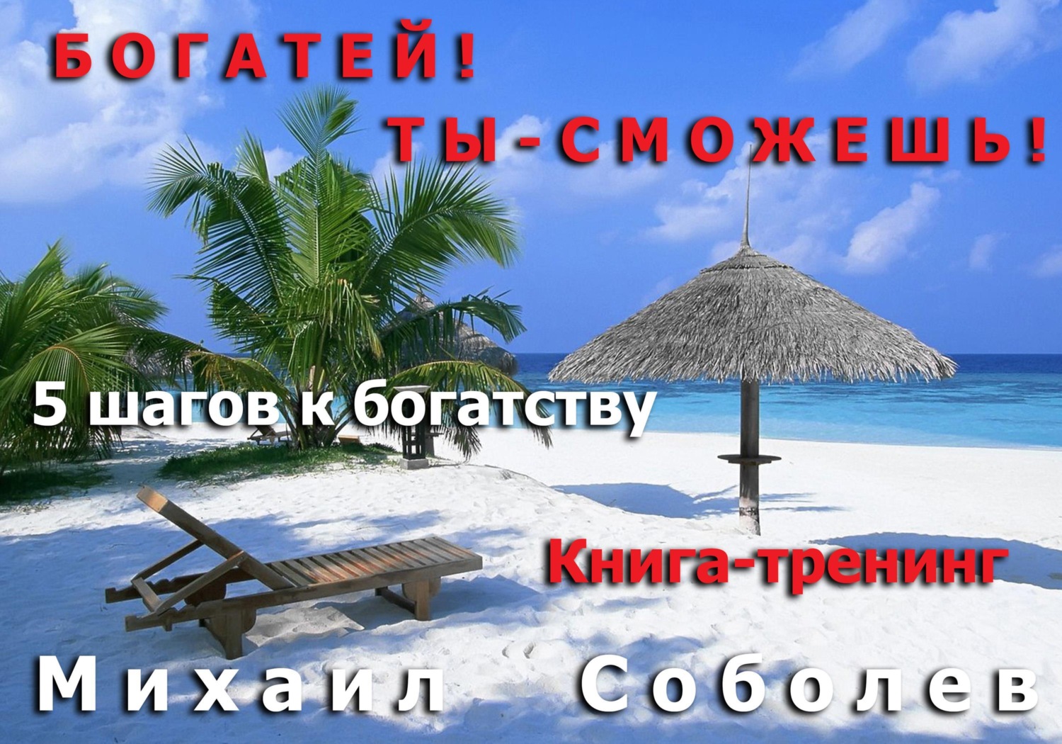 Обложка книги «Богатей! Ты – сможешь! 5 шагов на пути к богатству»
