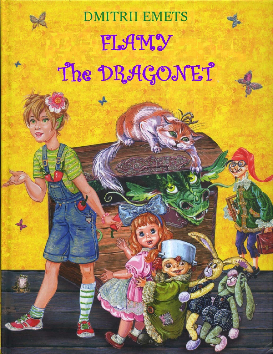 Обложка книги «Flamy the Dragonet»