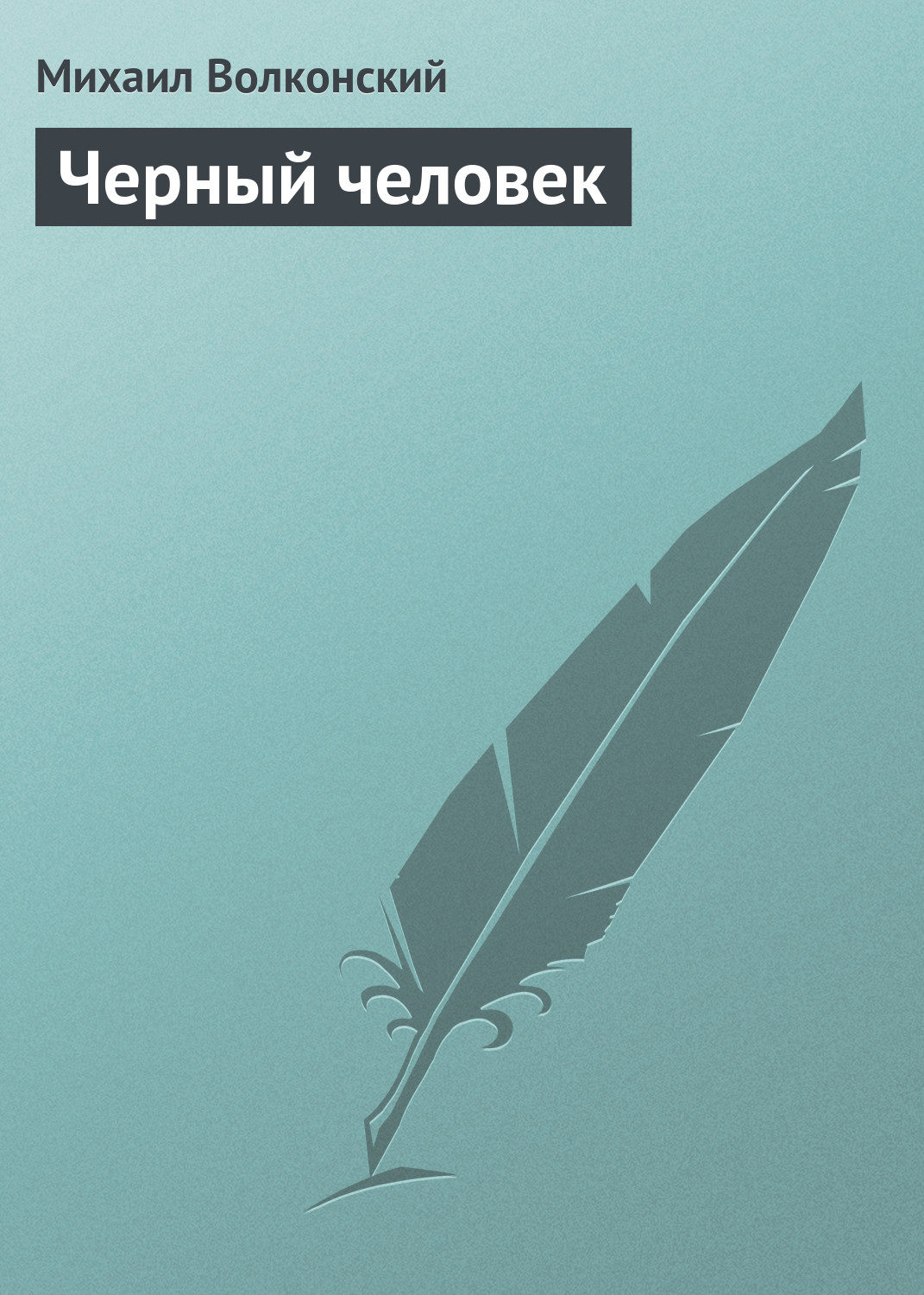Обложка книги «Черный человек»