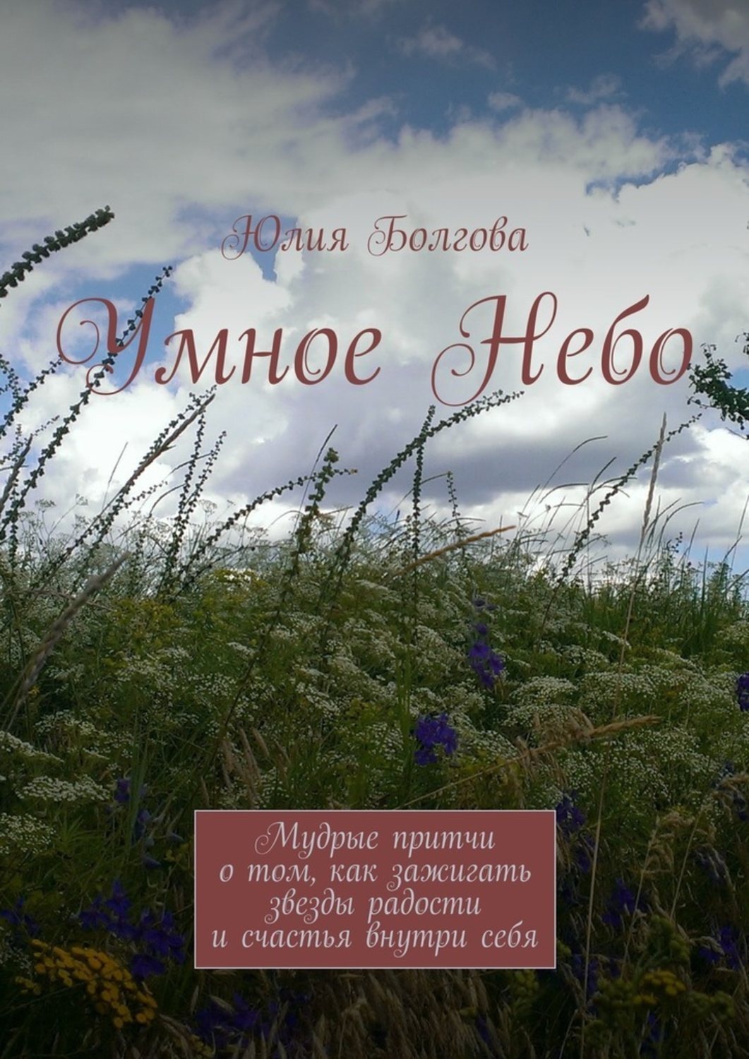 Обложка книги «Умное Небо. Мудрые притчи о том, как зажигать звезды радости и счастья внутри себя»