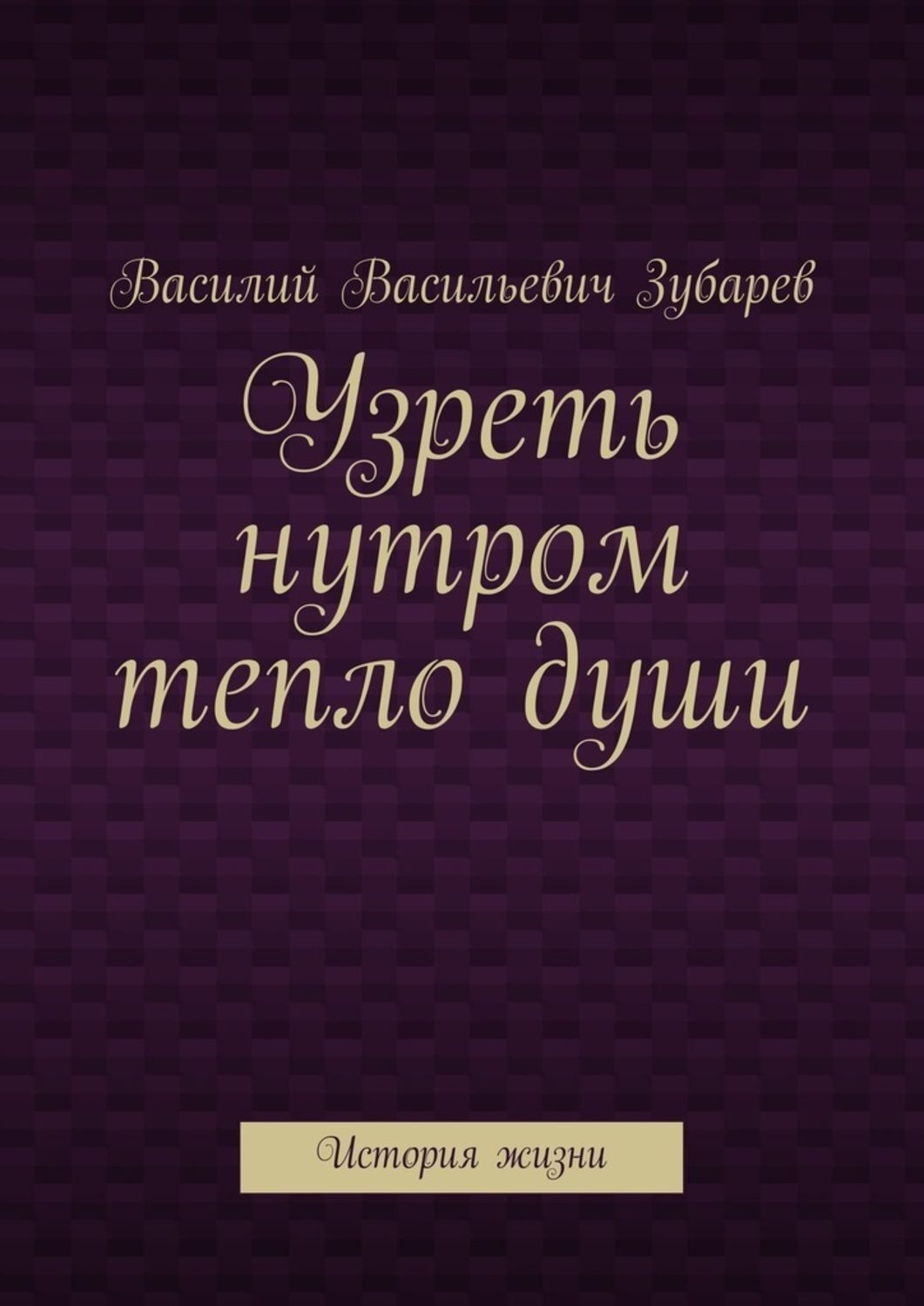 Обложка книги «Узреть нутром тепло души. История жизни»
