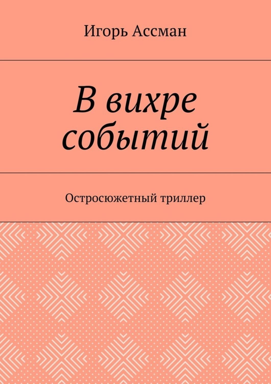 Обложка книги «В вихре событий. Остросюжетный триллер»
