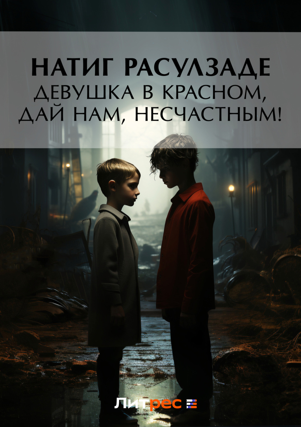 Обложка книги «Девушка в красном, дай нам, несчастным!»
