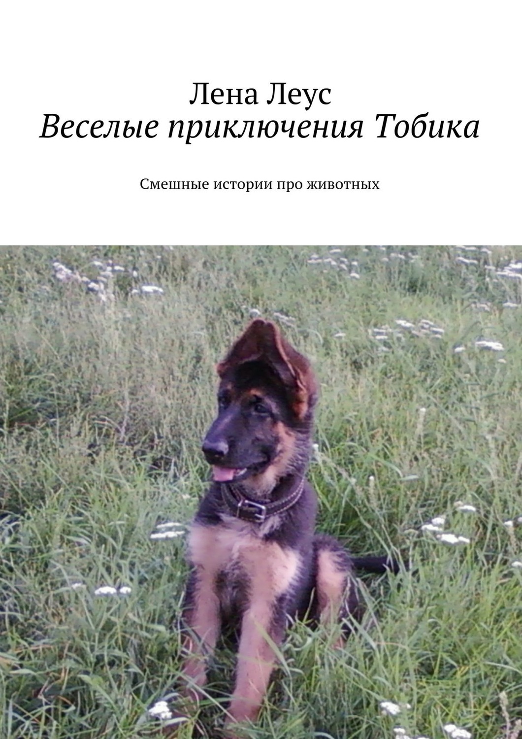 Обложка книги «Веселые приключения Тобика. Смешные истории про животных»