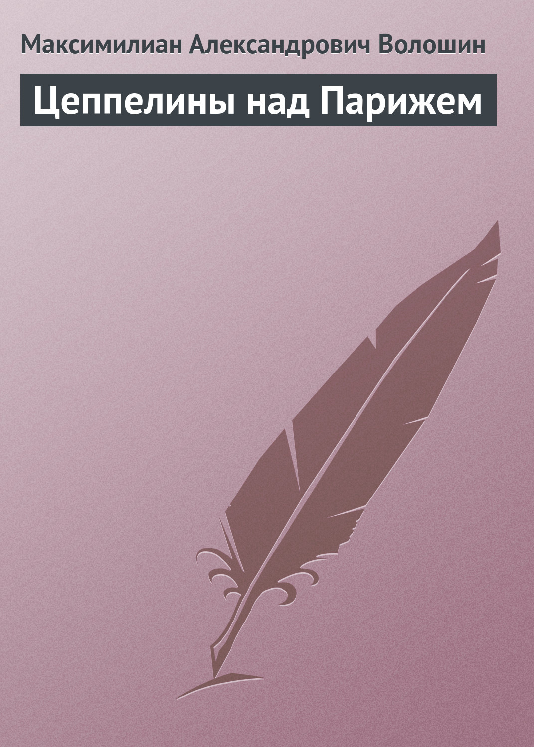 Обложка книги «Цеппелины над Парижем»