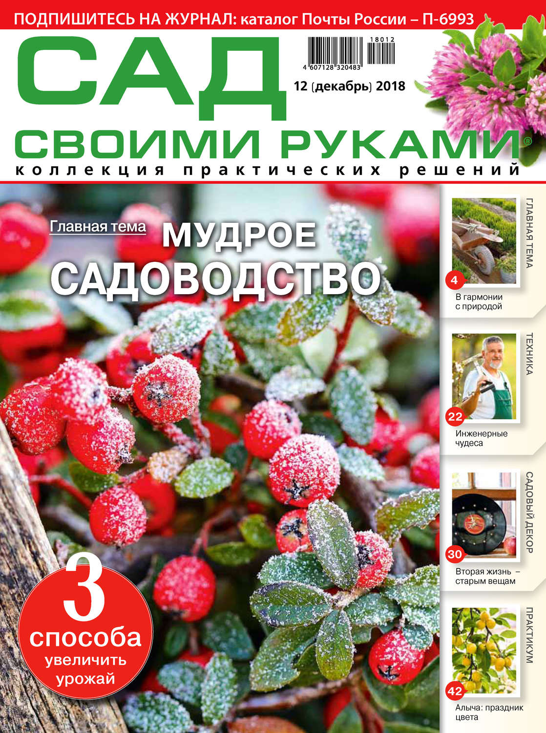 Обложка книги «Сад своими руками №12/2018»