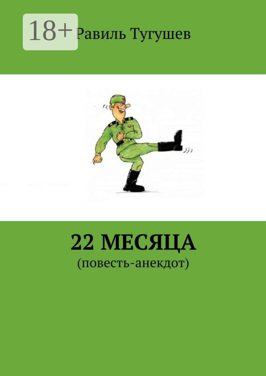 Обложка книги «22 месяца. Повесть-анекдот»