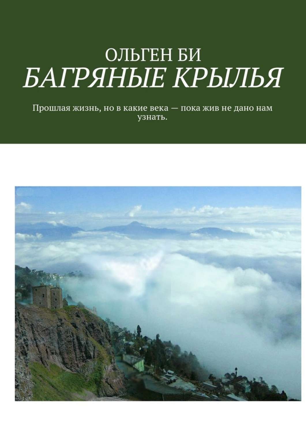 Обложка книги «Багряные крылья. Прошлая жизнь, но в какие века – пока жив не дано нам узнать.»