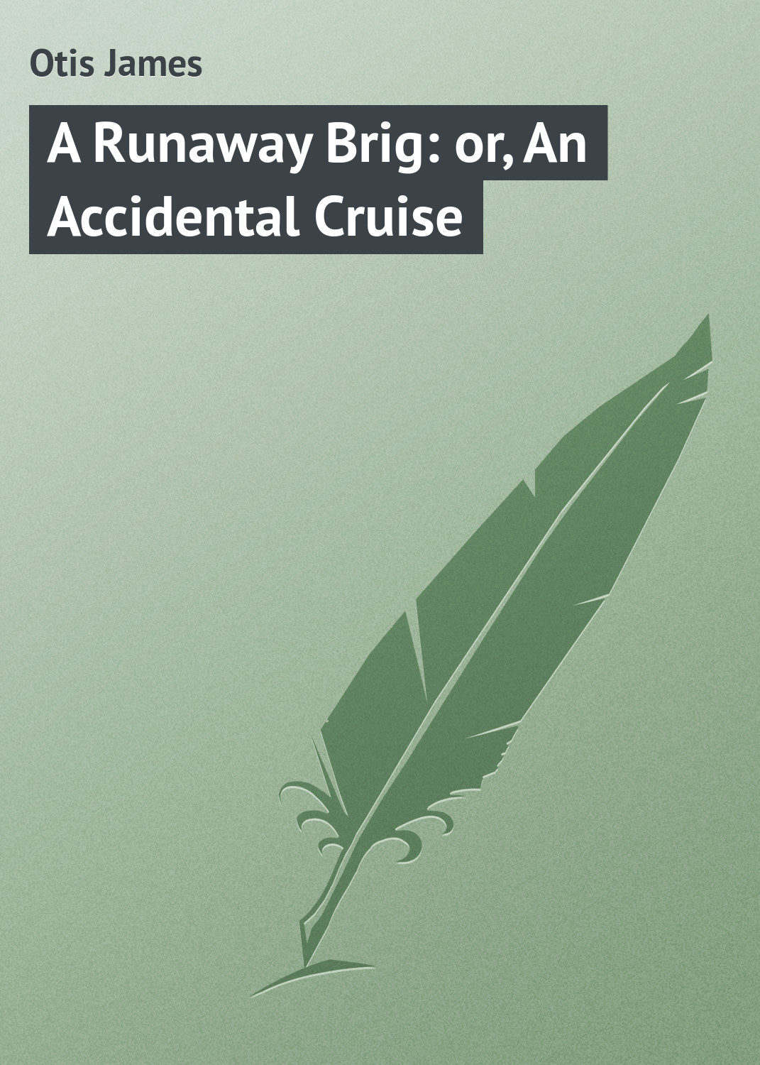 Обложка книги «A Runaway Brig: or, An Accidental Cruise»