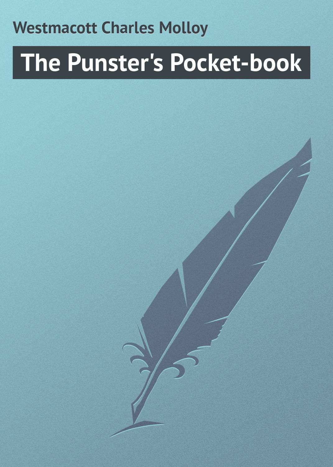 Обложка книги «The Punster's Pocket-book»